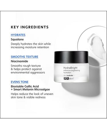 PCA SKIN HydraBright Moisturizer - Facial Skin Care Products Hydrating Brightening Cream with Squalane Niacinamide - 1.69 oz Jar - Buy Online on GoSupps.com