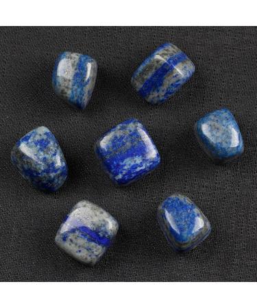 Natural Crystal Rough 7pcs Lapis Lazuli Tumbled Stone Crystals Stone Mineral Specimen