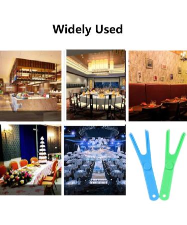 Reusable Dental Floss Holder Set - 2 Dental Silk Holders & 10 Floss Picks | Ideal for Home Travel & Hotels - Buy Online on GoSupps.com