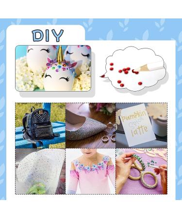 Hotfix Rhinestones Applicator Tool Bedazzler Kit with 2 Boxes of Ab Crystal Rhinestones - 15 Colors, 5 Sizes - For Clothing, Bags, DIY Crafts - Buy Online on GoSupps.com