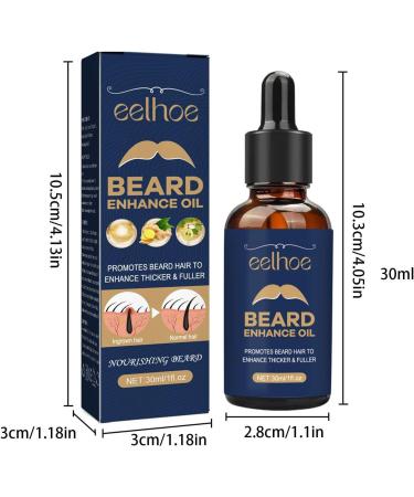 Bexdug Beard Growth Oil | Natural Moisturizing 30ml Rosemary & Ginger Care | Strengthens & Nourishes Facial Hair - Buy Online on GoSupps.com