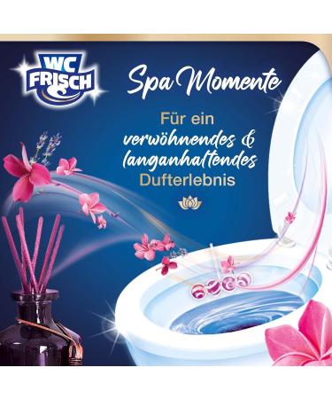 WC Frisch Spa Momente Harmonie & Vitality Toilet Stones - Essential Oil Fragrance Experience | 2x50g | International Shipping - Buy Online on GoSupps.com