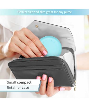 Annhua Denture Case with Vent Holes Portable Denture Retainer Box for Invisable Aligner Mouth Guard Brace Denture &Teeth Mouth Tray(Light Blue) - Buy Online on GoSupps.com