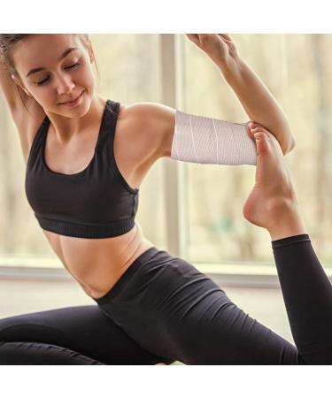 7 PCS Premium Elastic Bandage Wraps - Compression Leg Bandages Self-Closing Washable & Reusable Latex Free Hook & Loop Fasteners - Buy Online on GoSupps.com