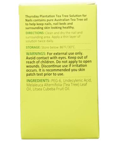 Buy Nature's Plus Tea Tree Solution for Nails - 0.34 Fl Oz | Natural Nail Care & Treatment - Fast International Shipping - Buy Online on GoSupps.com