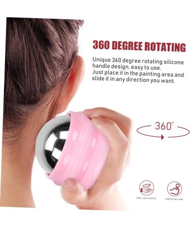 Beavorty Metal Cool Face Roller & Massage Ball - Heat & Cold Therapy Device for Glowing Skin & Fitness - Buy Online on GoSupps.com