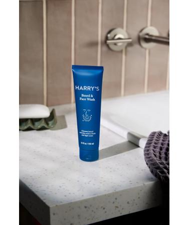 Harry's Beard and Face Wash with Willow Bark Extract, Non-drying Formula, 5.1 FL Oz - Buy Online on GoSupps.com