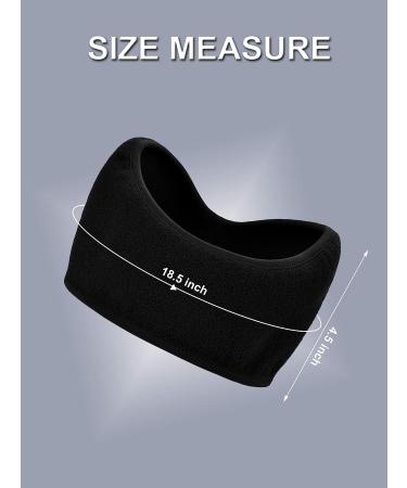 Boao Fleece Ear Warmer Headbands - 2 Pieces for Adult Kids, Winter Black Headbands - Buy Online on GoSupps.com