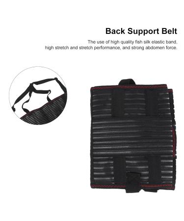 Breathable XL Back Support Belt | Steel Plate Lumbar Brace for Men & Women International Shipping Available - Buy Online on GoSupps.com