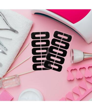 100PCS Nail Polish Protector - UV Gel Nail Stickers & Cuticle Tape for Perfect DIY French Tip Nail Art - Buy Online on GoSupps.com