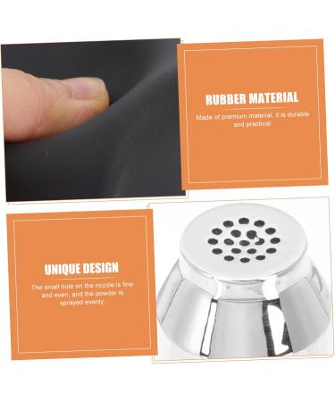 HAPINARY 1pc Powder Spray Ball Travel Hair Tools Talcum Powder Storage Balls Traveling Accessories Empty Powder Blower Accessories Face Powder Jar Loose Powder Sprayer Loose Jar Rubber - Buy Online on GoSupps.com
