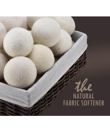 Buy XL Wool Dryer Balls 4-Pack - 100% Chemical-Free New Zealand Fabric Softener | Award-Winning Natural Laundry Balls | Add Essential Oils for Freshness - Buy Online on GoSupps.com