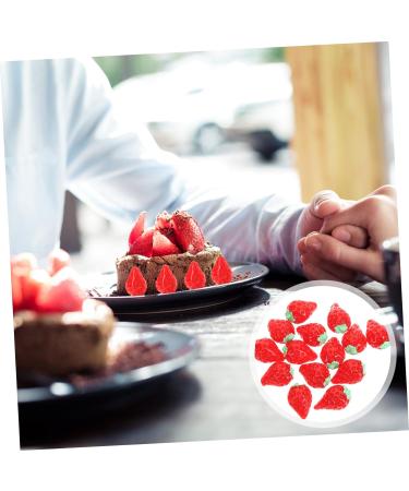 Alipis 90 Pcs Simulation Three-dimensional Fruit Mini Picture Frame Cake Toy Miniatures Miniature Dollhouse Accessories Diy Crafts Food Keychain Cake Decor Phone Case Strawberry Resin - Buy Online on GoSupps.com