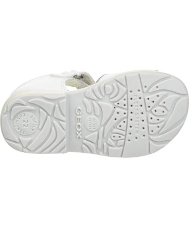 Geox Baby Girls B Verred D Sandals - White (UK 8.5) - Buy Online on GoSupps.com
