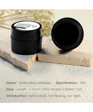 10ml Solid Gel Nail Glue for Nail Tips Clear Solid Nail Glue Gel for Press On Nails Strong Fake Nail Bonding Gel Glue Solid builder gels For Nail Strengthen Uv Light Cured Nail Art - Buy Online on GoSupps.com