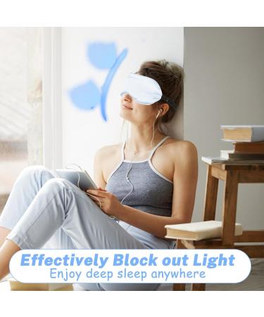 Sleep Mask 3 Pack - Soft Silk Blackout Eye Covers for Side Sleepers | Comfortable Night Eyeshade for Men Women & Kids | Perfect for Travel & Napping - Buy Online on GoSupps.com