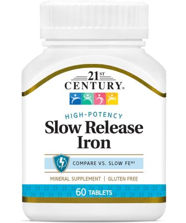 21st Century B 12 2500 mcg 110 Count & Slow Release Iron 60 Count - Buy Online on GoSupps.com