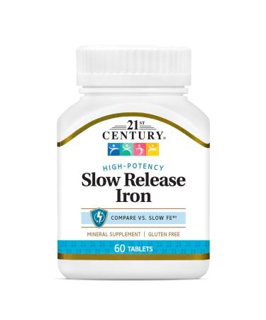 21st Century Slow Release Iron 60 Tablets