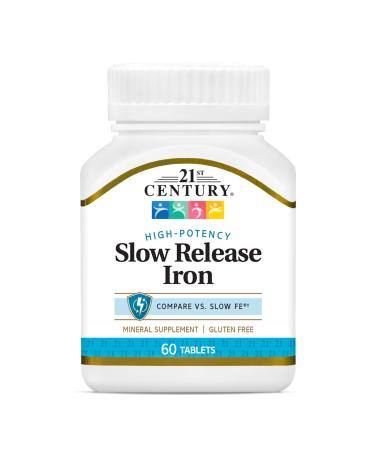 21st Century B 12 2500 mcg 110 Count & Slow Release Iron 60 Count