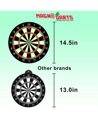 Magnetic Dart Board Game Set - Safe Indoor Outdoor Fun for Kids and Adults | 12pcs Magnetic Darts | Perfect Family Gift - Buy Online on GoSupps.com