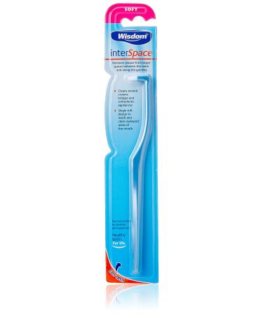 Wisdom Interdental Interspace Brush 1 Count (Pack of 1)