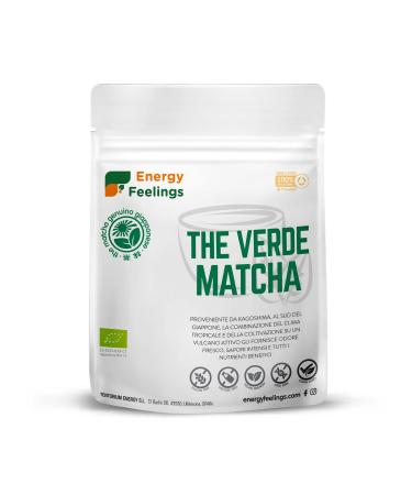 Energy Feelings F Energy Feelings Organic Matcha Green Tea Powder 100g / Japanese premium quality matcha tea / slim matcha tea antioxidant properties / gluten free and vegan