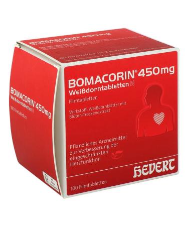 BOMACORIN 450 mg hawthorn tablets N film-coated tablet 100 pcs
