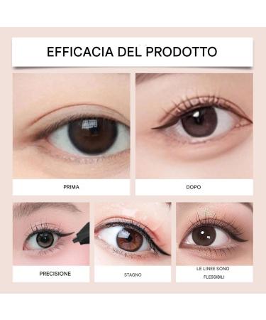 Wing-effect eye stencil double-ended cosmetic - waterproof gel easy everyday stencil for office dates travel wedding - Buy Online on GoSupps.com