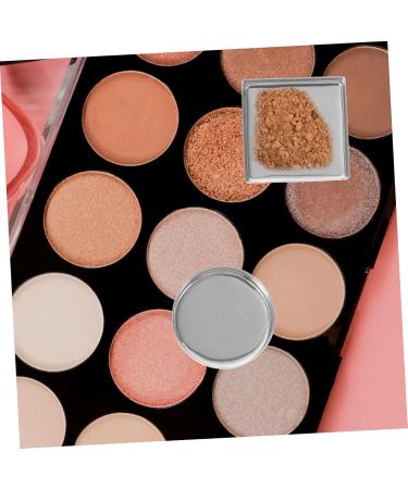 FOMIYES 150 Pcs Aluminum Plate Metallic Eyeshadow Watercolor Tin Empty Eyeshadow Dispenser Square Lipstick 2.5X2.5CMx5pcs As Shownx5pcs - Buy Online on GoSupps.com
