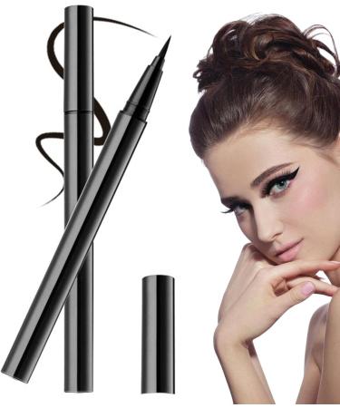 Liquid Eyeliner Waterproof Eyeliner Liquid Long-Lasting Eyeliner Pencil Liquid Eye Liner for Women Girls and Makeup Artists Lambo Black (Hair) - Buy Online on GoSupps.com