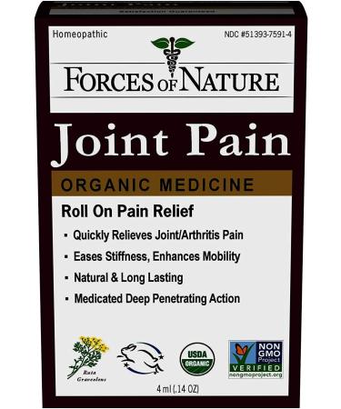 Natural Joint Pain Relief - Organic 4ml | Non-GMO, No Chemicals | Alleviate Arthritis & Inflammation - Buy Online on GoSupps.com