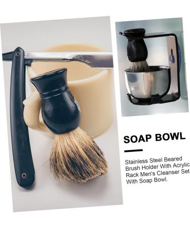 Angoily Facial Soap Manual Brush Holder | Premium Soap & Razor Holder for Men - Buy Now! - Buy Online on GoSupps.com