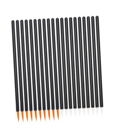 MUSISALY 100pcs Disposable Eyelash Brush Cosmetic Brush Lash Shampoo Brush Lash Applicator Artificial Fiber