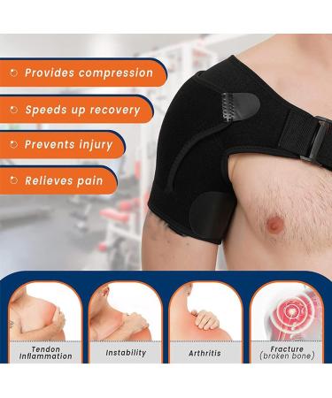 AgeRelief Orthopedic Compression Shoulder Brace Age Relief Compression Shoulder Brace AgeRelief - The Ultimate Shoulder Pain Relief Shoulder brace Shoulder compression brapce (2pcs) - Buy Online on GoSupps.com