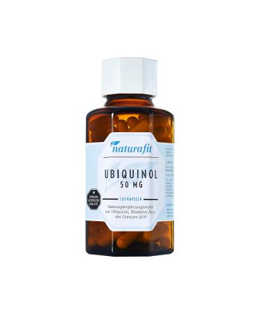 naturafit Ubiquinol 50 mg capsules 120 capsules