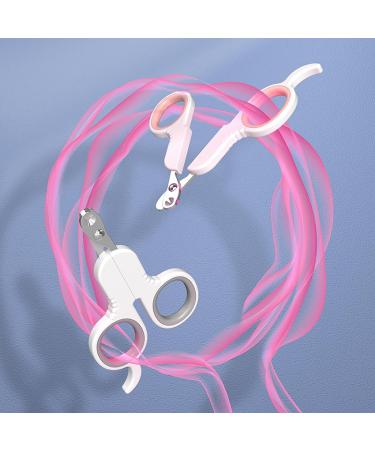 Zeze Claw Scissors for Cats | Safety Stainless Steel Nail Clippers for Cats Dogs & Small Animals (Pink) - Ideal for Beginners - Buy Online on GoSupps.com