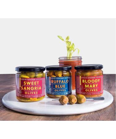 Divina Sweet Sangria Olives - 14.1 oz | Gourmet Tapenade & Appetizer Delight - Buy Online on GoSupps.com