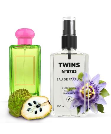 TWINS Impression of Tropical Cherimoya Cologne | Unisex Perfume for Women and Men Eau de Parfum | No.8783 | 3.4 Fl Oz / 100 ml Jo Malone London Tropical Cherimoya Cologne Impression