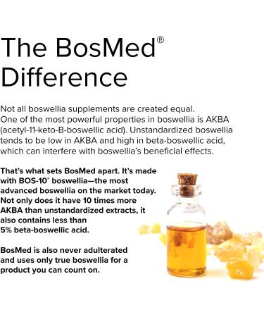 Terry Naturally BosMed Intestinal Bowel Support - 400mg Boswellia Complex for Gas & Bloating - 60 Softgels - Buy Online on GoSupps.com