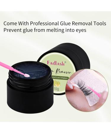 Fadlash Eyelash Extension Remover 10G - Gentle & Powerful Lash Glue Dissolver for Sensitive Skin - Buy Online on GoSupps.com