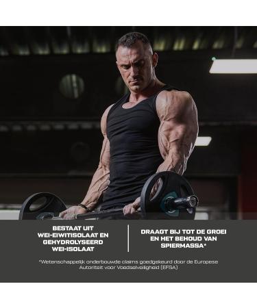 Scitec Nutrition Anabolic Iso+Hydro whey protein blend with creatine Maca and amino acids ZMB6 complex for testosterone maintenance 920 g Strawberry Strawberry 920 g - Buy Online on GoSupps.com