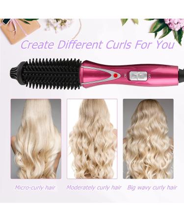 Electric Hair Curler Hot Curler Brush Professional Anti-Scald Instant Heat Up Curling Wands Instant Heat Styling Brush Suitable For All Hair Types (UK Plug(110-240V)) 1 Count (Pack of 1) - Buy Online on GoSupps.com