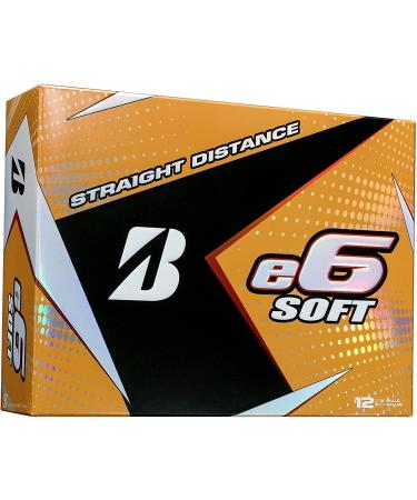 Bridgestone 2021 e6 Golf Balls - White (12-Pack) - Buy Online on GoSupps.com