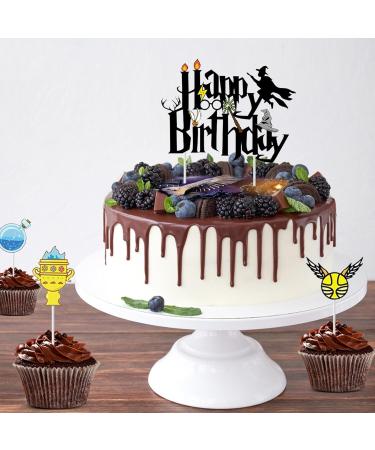 Cartoon Cupcake Topper VOCDEMERI 17-Piece Cartoon Cake Topper Set with 16 Cupcake Cake Decorations + 1 Cake Topper Decoration Cupcake Topper Birthday Cake Decoration for Children Party Birthday - Buy Online on GoSupps.com