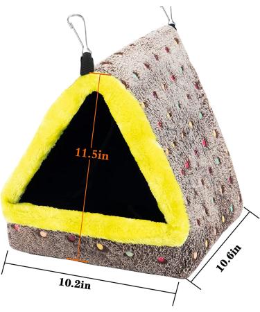 MEWTOGO Large Winter Warm Bird Nest House - Cozy Parrot Bed for Cage | Hanging Hammock for Parakeets, African Grey, Cockatoos, Cockatiels & Lovebirds - Buy Online on GoSupps.com