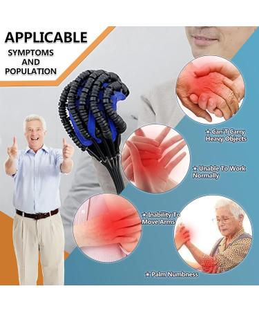 Rehabilitation Robot Gloves 5 Fingers are Trained Individually Hand Dysfunction Patient Training Device Stroke Hemiplegia Finger Training Orthosis(Size:L Size Color:Left Hand) L size left hand - Buy Online on GoSupps.com