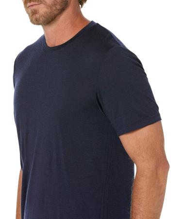 Icebreaker Men's Tech Lite II Short Sleeve Tee - Midnight Navy, Large - Buy Online on GoSupps.com