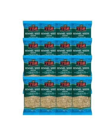 TRS | Fennel Seeds (Soonf) 100G | All Natural Product |Fresh Taste and Full Aroma | Indian Origin | Pack Of 16