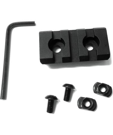 Ade Advanced Optics 3 Slots M-LOK Aluminum Rail Section - 2 Black - Buy Online on GoSupps.com