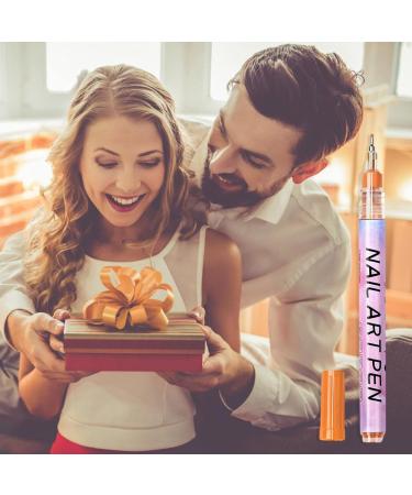 Nail Polish Pens Nail Polish Marker Painting | Drawing Graffiti Handy to Use Choose from 12 10 - Buy Online on GoSupps.com